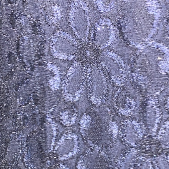 R & M Richard’s  Wo Size 12 FORMAL EVENING DRESS MOTHER OF BRIDE DRESS NAVY EUC - Picture 6 of 16